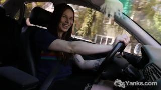 Yanks Matilda Mae Masturbating while Driving 2