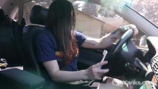 Yanks Matilda Mae Masturbating while Driving 5