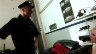 Slutty Workshop Babes Grabbed the Officer's Cock 2