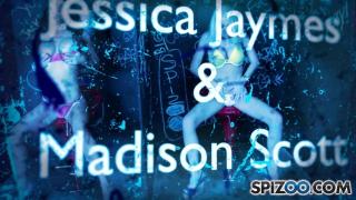 Jessica Jaymes & Madison Scott Fuck each other Hard, Big Booty & Big Boobs 1