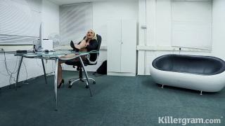 Killergram Sienna Day is the Office Slut Fucked by two Big Cock Studs 1