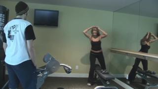 Cheating Big Tit MILf Gets Covered in Cum in Gym. 9