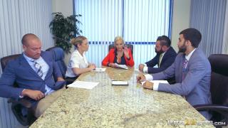 Brazzers - Eating in the Meeting 2