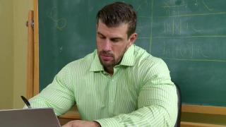 Men.com Teen Fucks his Super Buff Teacher in Classroom 2