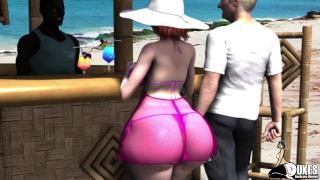 PAWG Wife Blacked during Vacation 4