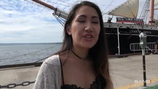 BANG:Asian Teen Gets her Tight Pussy Pounded! from the Dock to the Cock!! 1
