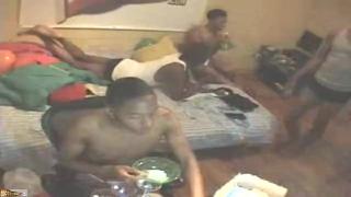 Birthday Boy and Homies Drinking and Showing off Bodies 3