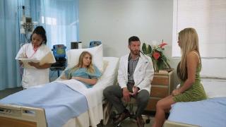 Honey Kat Dior Takes a Doctor's Huge Cock in a Hospital Bed 1