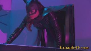 Busty Batgirl and Catwoman Babe in Cosplay Orgy 1