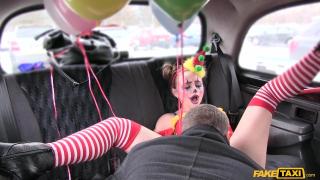 Fake Taxi - Driver Fucks Cute Valentine Clown 5