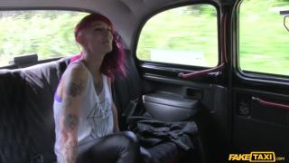 Fake Taxi - Redhead Punk with Tattoos Gets a Lesson in Cock from Cabbie 3