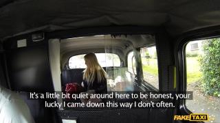 Fake Taxi - Scottish Blonde has no Choice but to Swallow up Cabbie's Cock 1