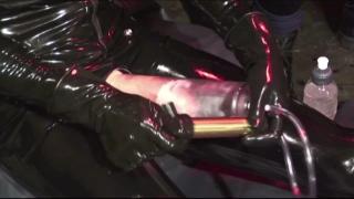 Cock Pumping Extreme in Rubber Leather 1