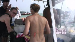 Miami Boat Bash Girls Partying and Flashing 8