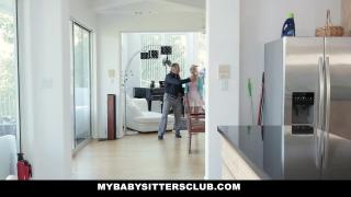 MyBabySittersClub - Babysitter Teasing her Pussy 2