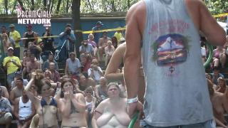 Amateurs get Totally Naked in Contest at Nudist Resort 11