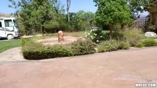 Mofos - Busty Babe Gets Fucked outside by the Pool 1