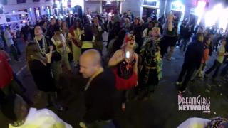 Mardi Gras Street and Balcony Flashing 1