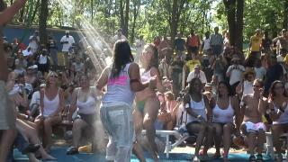Wet T Shirt Contest at a Nudist Resort 12