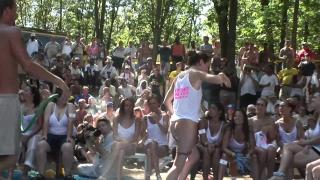 Wet T Shirt Contest at a Nudist Resort 5