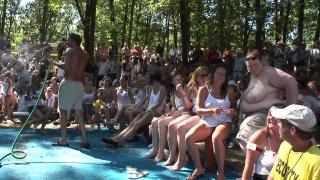 Wet T Shirt Contest at a Nudist Resort 7
