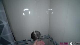 Catching my Hot StepSister Masturbating in the Shower & Fucking her 1