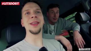 LETSDOEIT - German Babe Paula Rowe Loves FUCKING in the Backseat of the CAR 3