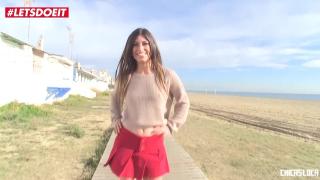 LETSDOEIT - Wild PUBLIC SEX with Gorgeous Brunette Latina Julia Roca 2