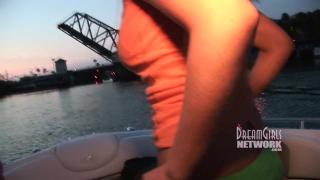 Girls Flashing on Sunset Boat Ride 10