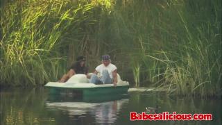 Outdoor Boat Fucking for Cute Couple 1