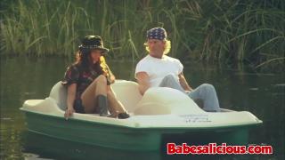 Outdoor Boat Fucking for Cute Couple 3