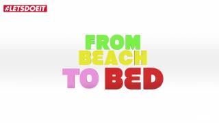 LETSDOEIT - Beach Seduction and Sex Tutorial with Hot Ebony Babe 2