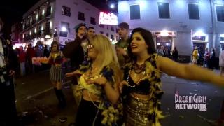 Home Video of Wild Mardi Gras Street Party 1