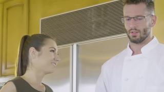 Babes.com - Lily Fucks the Private Chef Mike in the Kitchen 1