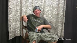 TRAILER TRASH GUY GETS NAKED, SPREADS BUTT & CUMS 2