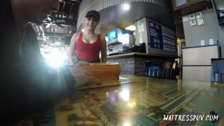 Waitress POV - Skylar Valentine - Pint-sized Pizzeria Girl 2