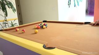 Curvy Teen Karlee Grey Sucks at Playing Pool but she can Pocket a Cock 2