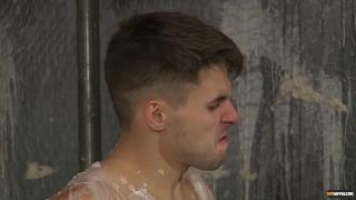 Dmitry Osten Gets Dripping Hot Wax and Suck Titus Snow Cock 11