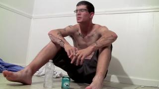 Lex can't Wait to Jerk his Cock with a Cigarette in his Mouth 1