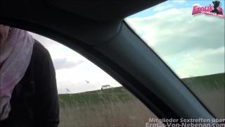 Tramperin Gefickt - Mature Tramper Gets Outdoor Seduced by the Driver 1