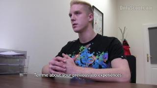 Bigstr - Skinny Blonde Twink Takes Raw Dick in his Ass for Money 1