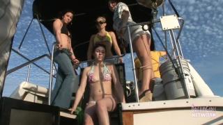 Four Teens get Naked on a Moving Boat 3