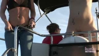 Four Teens get Naked on a Moving Boat 9