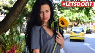 LETSDOEIT - Colombian Teen Selena Gomez Lookalike Banged by Stranger