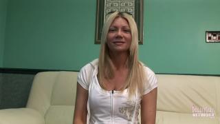 Hot Blonde MILF Gets Naked on the Casting Couch 1