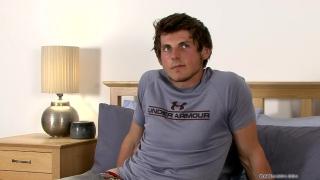 Jock Tom Evans Jerks off after an Interview 4