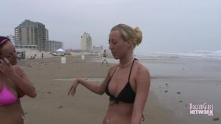 Coeds Flash Perky Tits at Spring Break Wet T Contest 1