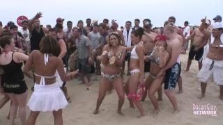 Beach Party Flashing in South Padre Island 2