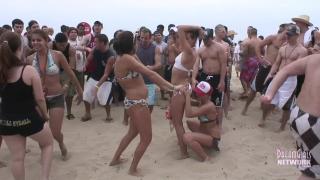 Beach Party Flashing in South Padre Island 3