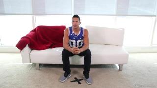 Straight Latino Devon Felix first Time Gay Casting Gets Dicked down no Homo 2
